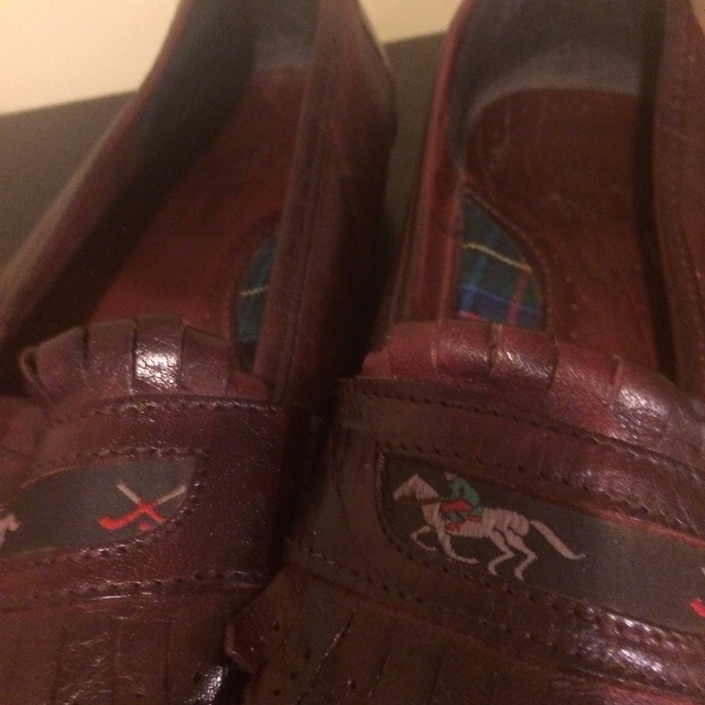 man size 12 Italian leather shooes